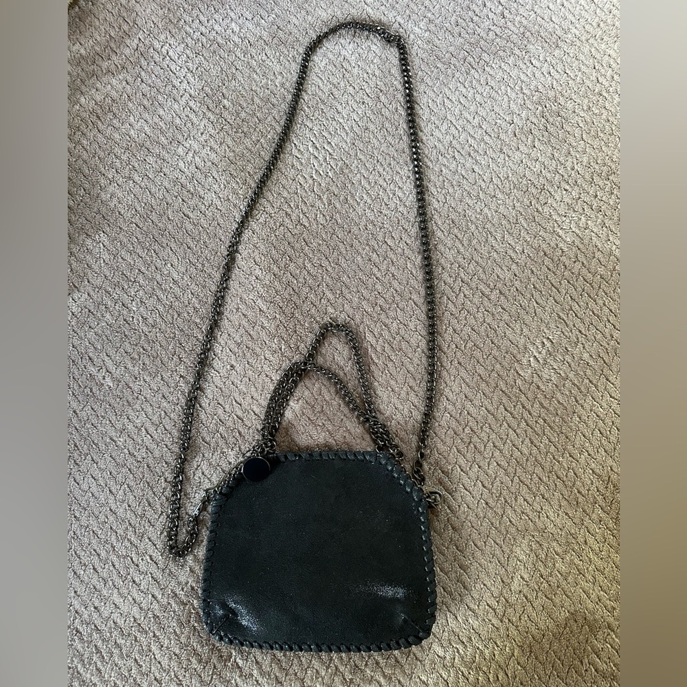 Mini black purse
